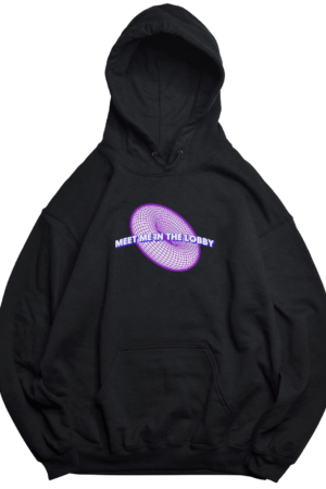 Black 'DWIWISHFWI' EP Hoodie